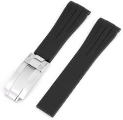  Curea pentru Rolex Submariner neagră 21mm cu cataramă