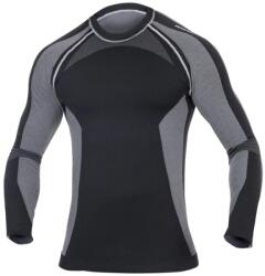 Ardon Varrás nélküli férfi hosszú ujjú funkcionális felső AKREC - Fekete / szürke | XXL (H6198/2XL)