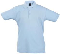 SOL'S Gyerek galléros póló Summer - Égszínkék | 4 éves (96/104) (SOLS-11344-1000120513)