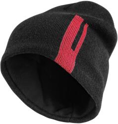 CXS Căciulă de iarnă tricotată CXS LOKI - Neagră / roșie | uni (1820-157-805-00)