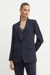 BOSS zakó sötétkék, sima, egysoros gombolású - sötétkék 36 - answear - 84 980 Ft