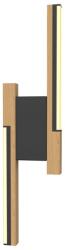 Zuma Line Eliot barna-fekete LED falikar (ZU-MB4980-2B-3BMT) LED 1 izzós IP20 (ZU-MB4980-2B-3)