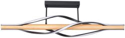 Zuma Line Baez fekete LED mennyezeti lámpa (ZU-C230857003) LED 1 izzós IP20 (ZU-C230857003)