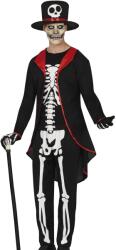 Fiestas Guirca Férfi jelmez - Elegáns csontváz Méret - felnőtt: S (88936)