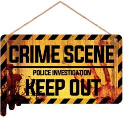 Fiestas Guirca Függő tábla - Crime scene 35 x 20 cm