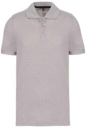 Designed To Work WK274 férfi galléros póló rövid ujjakkal, oldalsó slicceléssel Designed To Work, Oxford Grey-XL (wk274oxg-xl)