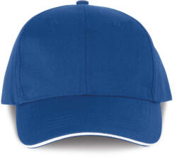Designed To Work WKP145 hat paneles tépőzáras baseballsapka Designed To Work, Royal Blue/White-U (wkp145ro-wh-u)