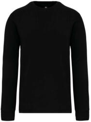 Designed To Work WK4001 környakas vastak unisex pulóver Designed To Work, Black-4XL (wk4001bl-4xl)
