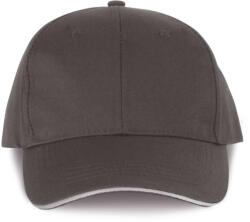 Designed To Work WKP145 hat paneles tépőzáras baseballsapka Designed To Work, Shale Grey/Light Grey-U (wkp145dgr-lgr-u)