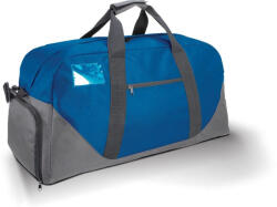 Designed To Work WKI0610 sporttáska 600D poliészterből, Royal Blue/Dark Grey (wki0610ro-dg-u)