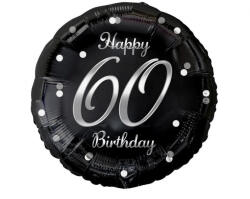 Godan Szám, Számos lufi 18" 45cm - 60-as lufi, Happy Birthday 60 (LUFI624468)