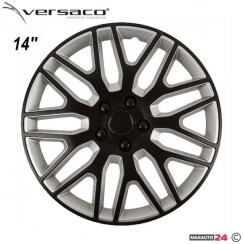 Versaco Тасове за джанти 14'' Versaco Dakar Black/Silver
