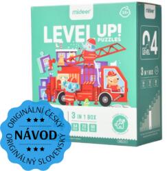 Mideer Puzzle LEVEL UP! 04 - SZÁLLÍTÁSI ESZKÖZÖK