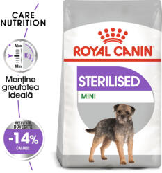 Royal Canin Mini Sterilised Adult hrana uscata caine sterilizat, 8 kg (272370)