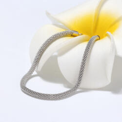 Modart Bratara argint, bratari argint barbati, bratari argint femei, bratara argint unisex, barbati/femei, argint 925 rodiat, bratara groasa, cuban link, argintiu, 3, 17 gr (1557)