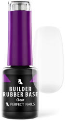 Perfect Nails Builder Rubber Base Gel - Átlátszó Alapzselé 4ml - Clear (PNZ211)