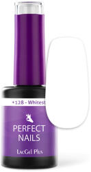 Perfect Nails LacGel Plus +128 Gél Lakk 8ml - Whitest (PNZNY8128)