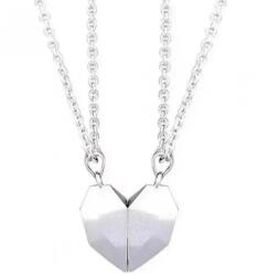 HARAHU Coliere Magnet Heart - Argintiu KP26948