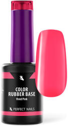 Perfect Nails Color Rubber Base Gel - Színezett Alapzselé 8ml - Vivid Pink (PNZ179)