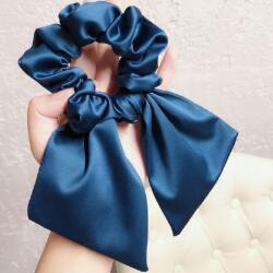 HARAHU Elastic de păr din satin - Albastră KP18287