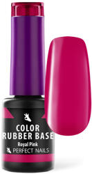 Perfect Nails Color Rubber Base Gel - Színezett Alapzselé 4ml - Royal Pink (PNZ191)
