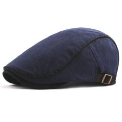 HARAHU Beretă bărbătească NO-15436 - Albastru închis KP15436