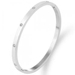 HARAHU Brățară AI-17630 - Argintie / 3mm KP17630