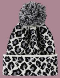 HARAHU Cap Leopard - Negru/Alb KP12291