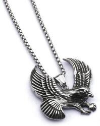 HARAHU Colier Eagle - Argintiu KP33484