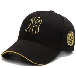 HARAHU Șapcă de baseball LU-30752 - Neagră / Galbenă KP30752