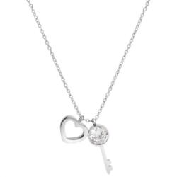 HARAHU Colier Heart Key - Argintiu KP21069
