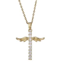 HARAHU Colier Cross Wings - Aurie KP29961