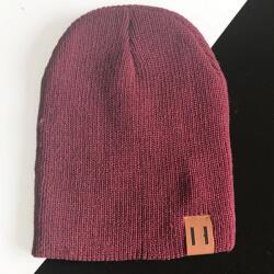 HARAHU Căciulă uni - Bordo KP12311