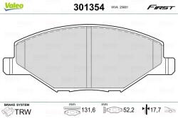 VALEO set placute frana, frana disc VALEO ESSENTIAL 301354 (301354)