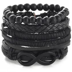 HARAHU Brățări pentru bărbați BR-25927 - Negru KP25927