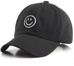 HARAHU Șapcă smiley face - neagră KP22116