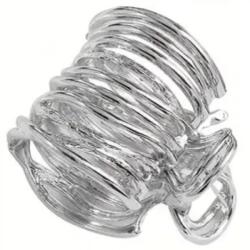 HARAHU Agrafă de păr KA-30633 - Argintie KP30633
