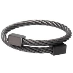 HARAHU Brățară LO-27219 - Neagră / Tip2 KP27219