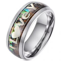HARAHU Inel I Love You - Argintiu / 62mm KP31984