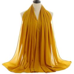HARAHU Fular OL-33808 - Galben închis KP33808