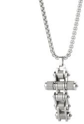 HARAHU Colier Chain Cross - Argintiu KP29314