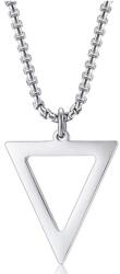 HARAHU Colier Simple Triangle - Argintiu KP33477