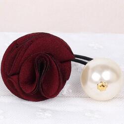HARAHU Elastic pentru păr ROSE - Roșu KP1629