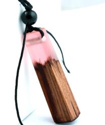 HARAHU Colier Natur Resin - Roz KP5312