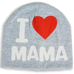 HARAHU Căciulă I love mama - Gri KP12285