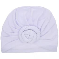 HARAHU Șapcă turban pentru copii - Alb KP21547