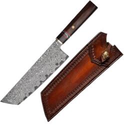 HARAHU Cuțit de bucătărie damasc HARAHU SU-26685 - Maro KP26685