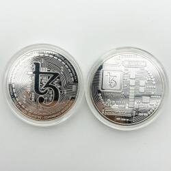 HARAHU Moneda Tezos - Argintie KP13448 Moneda