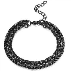 HARAHU Brățară EA-32659 Double - Negru KP32659