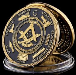HARAHU Monedă de colecție - Freemasonry KP5734 Moneda